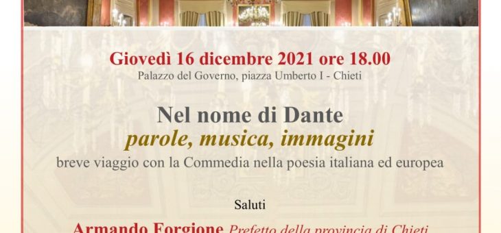 Cultura a Palazzo: Recital poetico artistico con il prof. Dante Marianacci