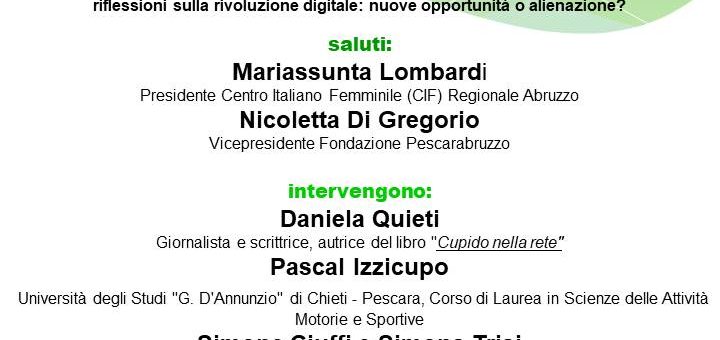 Giovani generazioni nella rete. A Pescara incontro-dibattito sul tema