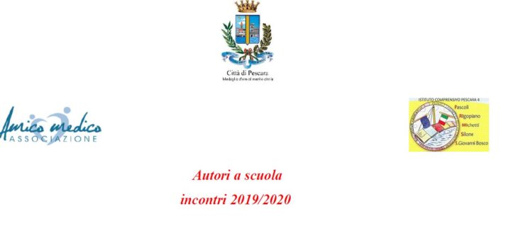 Torna la rassegna Autori a scuola: incontri 2019 / 2020