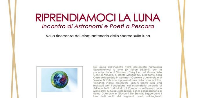 RIPRENDIAMOCI LA LUNA: Incontro di Astronomi e Poeti a Pescara