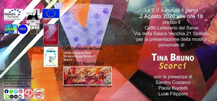 “Scorci” della pittrice Tina Bruno a Spoleto