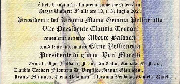 Premio Letterario Nazionale “Raffaele Pellicciotta” a Perano