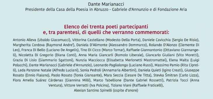 Giornata mondiale del libro 2022: “Un libro, una poesia: i poeti ricordano i poeti”