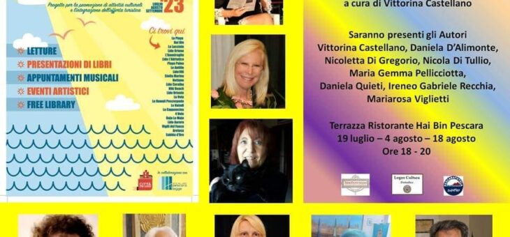 Cultura al Sole: “Parola ai libri” sulla Terrazza di Hai Bin