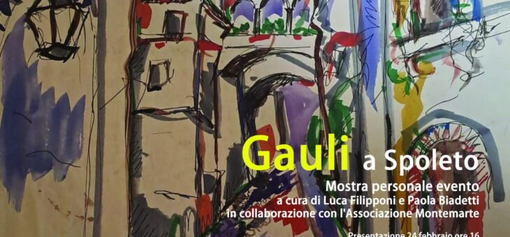 Piero Gauli, pittore dei grandi Festival in mostra a Spoleto