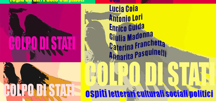 COLPO DI STATI_letterature in pericolo radio show letterario irriverente, ironico, fuorischema – Quarto anno di programmazione