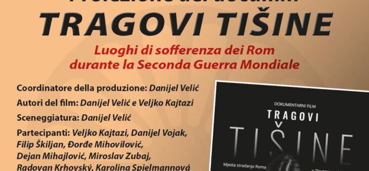 Il docufilm Tragovi Tišine è vincitore della sezione film e documentari del 33° Concorso Artistico Internazionale Amico Rom 2026
