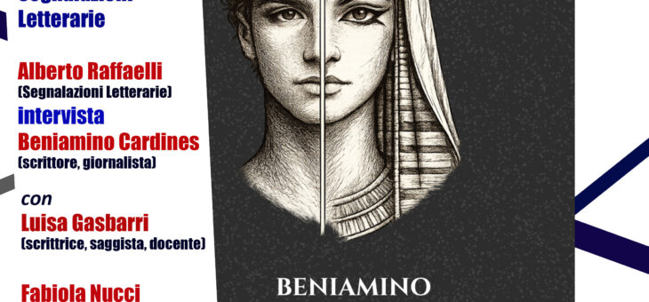 Lo scrittore abruzzese Beniamino Cardines Ospite di Segnalazioni Letterarie con il pluripremiato “Cleopatra o Meryl Streep?”